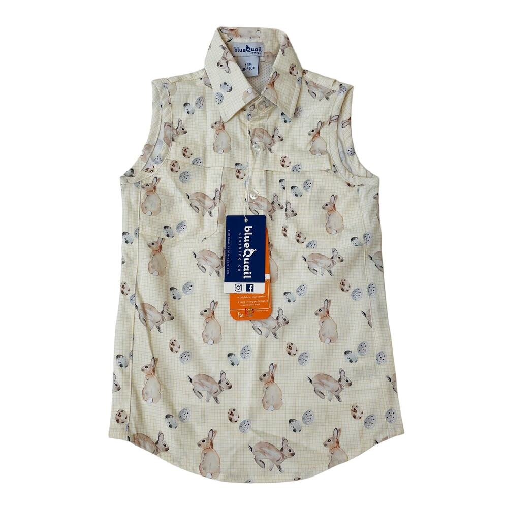 NWT Blue Quail 4T Easter Hare Dress